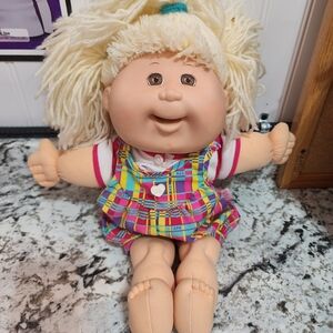 Cabbage Patch Snacktime Doll with Blonde Hair